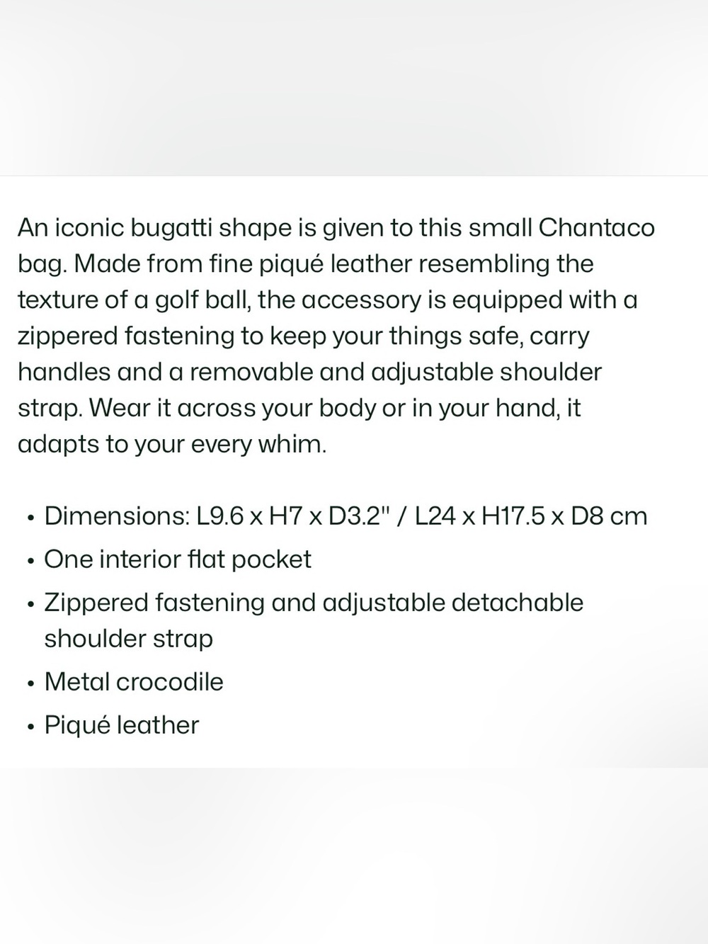 Lacoste Small Bugatti Crossbody - Picture 10 of 10